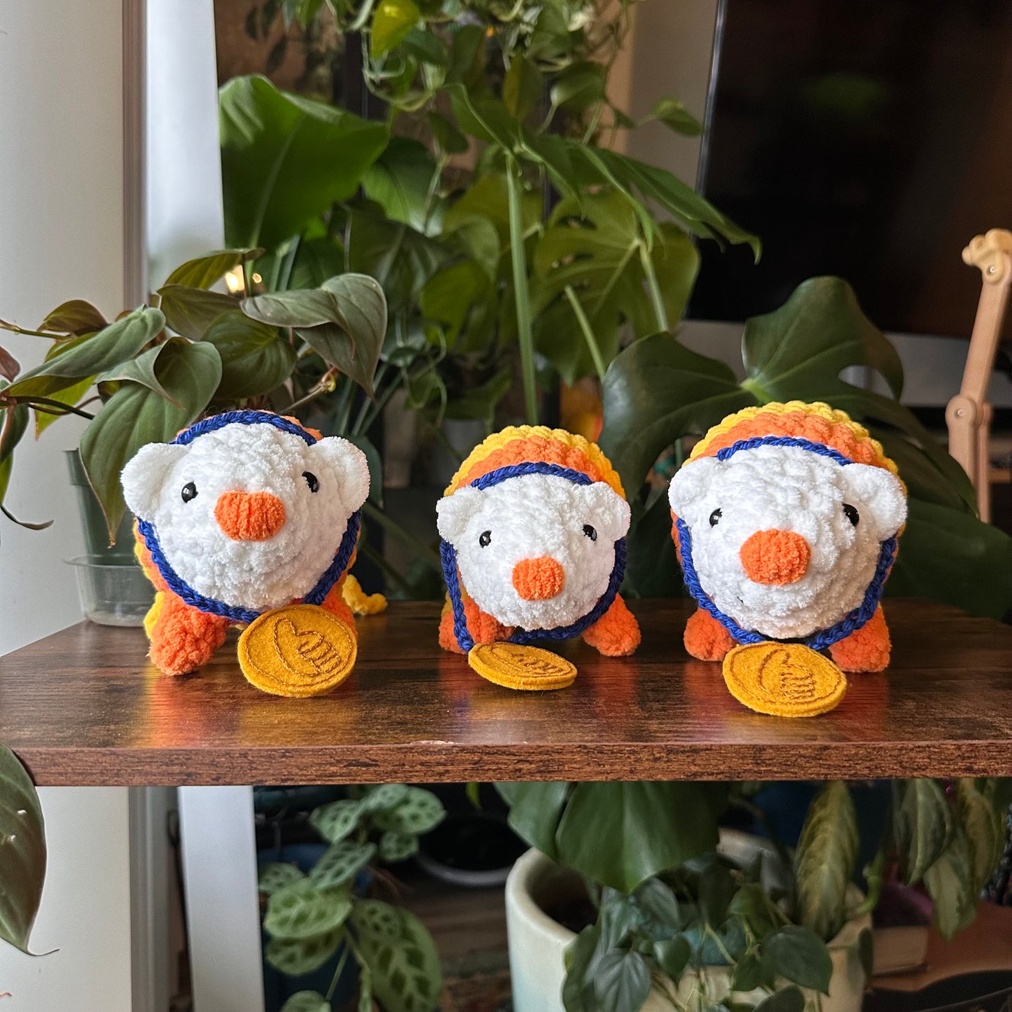 Chonky Science Candy Corn Crochet - MADE TO ORDER