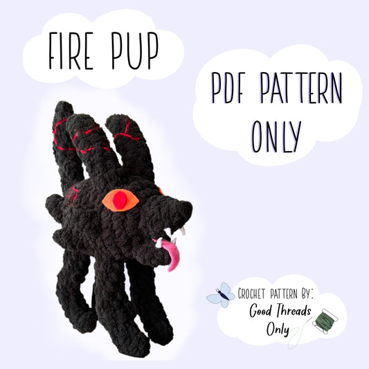 Fire Pup Crochet Pattern