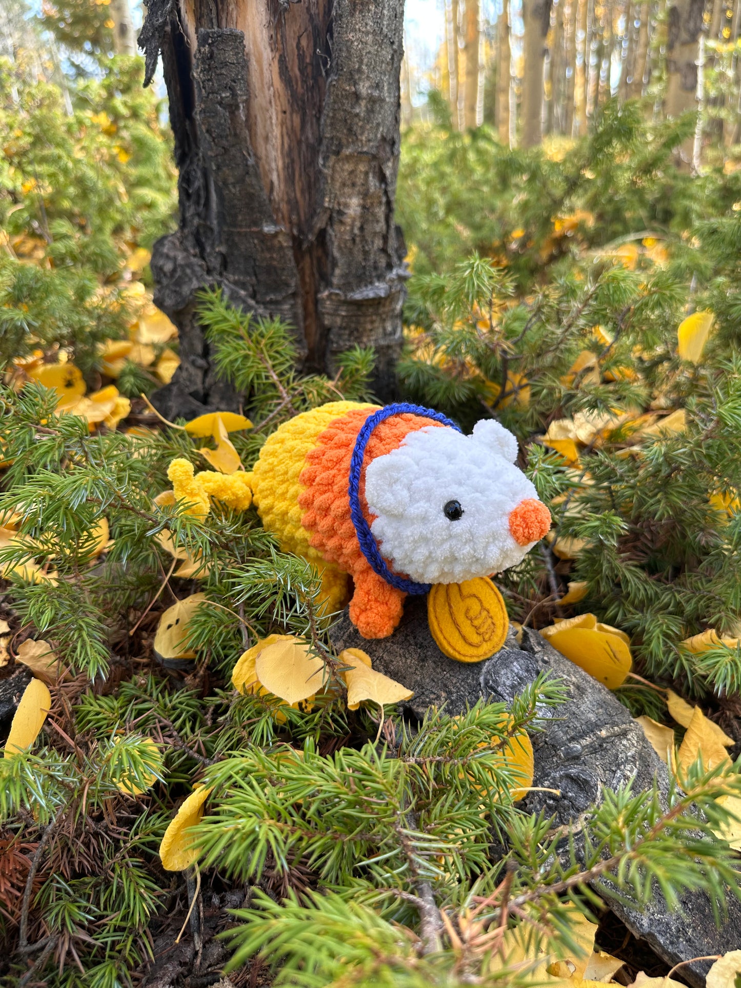 Science Candy Corn Crochet - MADE TO ORDER