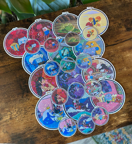 Embroidery Sticker Set