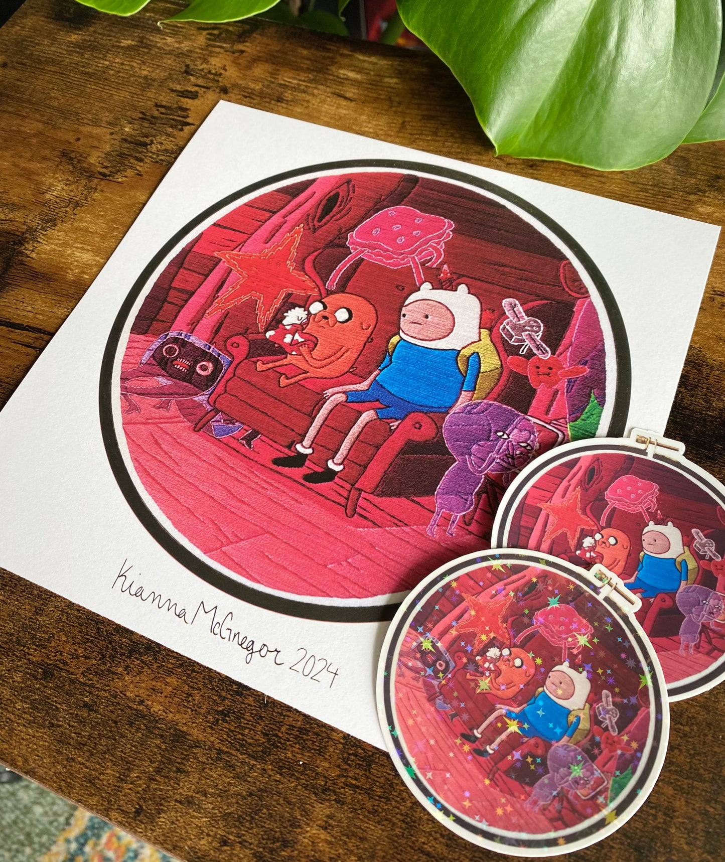 Embroidery Print & Sticker Bundle