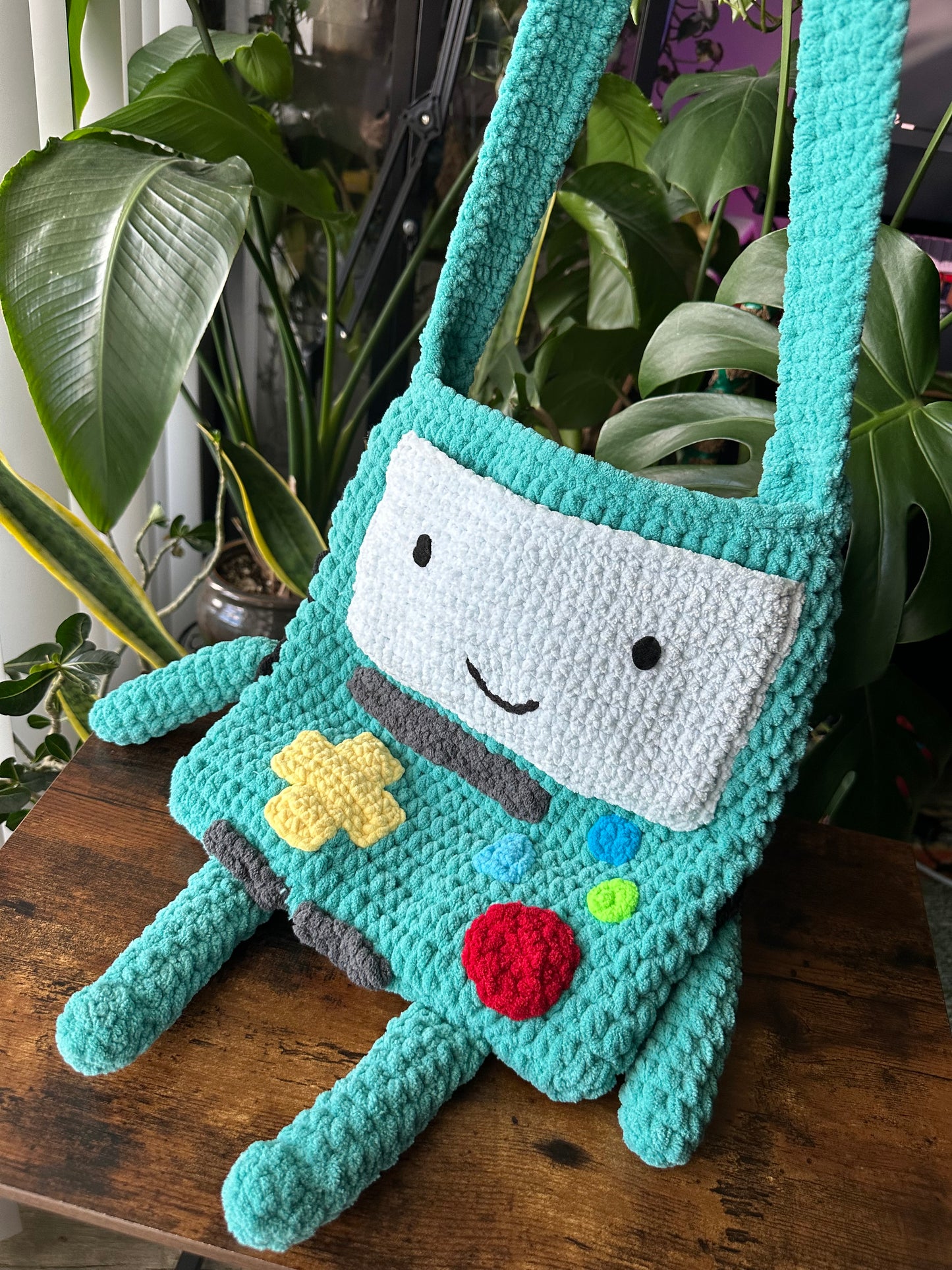 Crochet Crossbody Bag - Large  - Finished