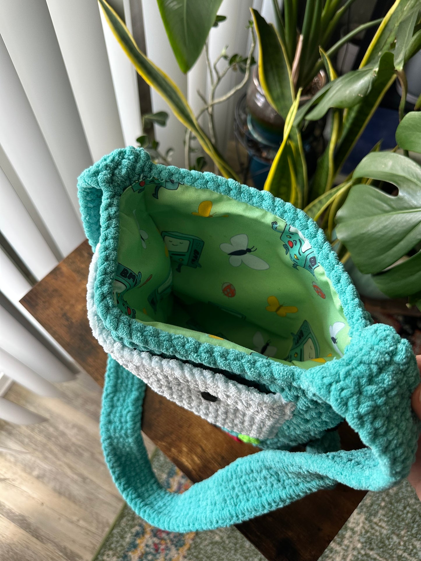 Crochet Crossbody Bag - Large  - Finished