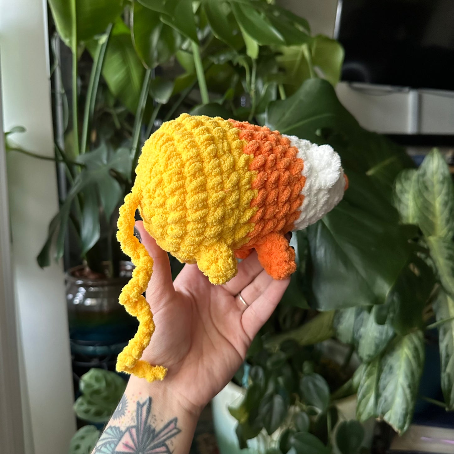 Chonky Science Candy Corn Crochet