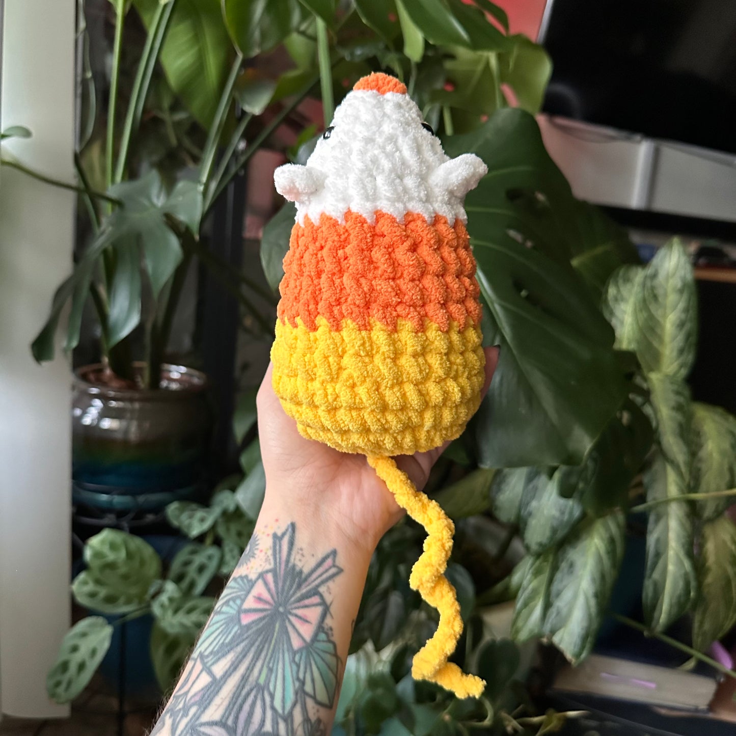 Chonky Science Candy Corn Crochet