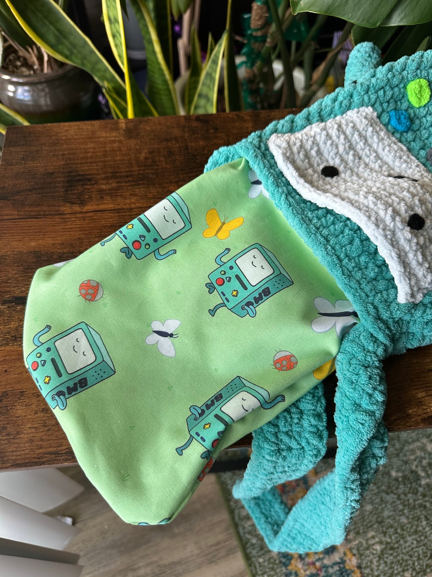 Crochet Crossbody Bag - Large  - Finished