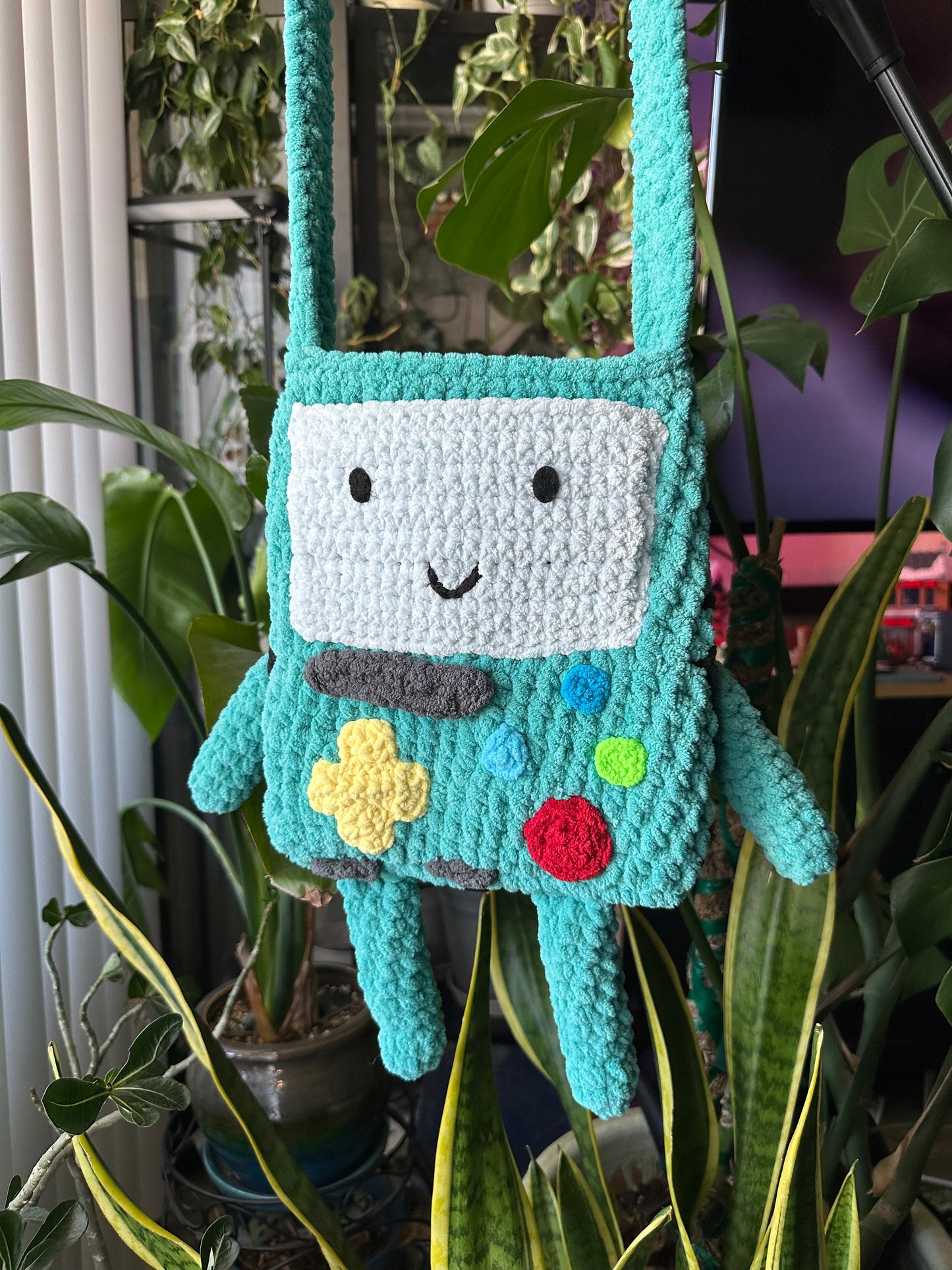 Crochet Crossbody Bag - Small  - Finished