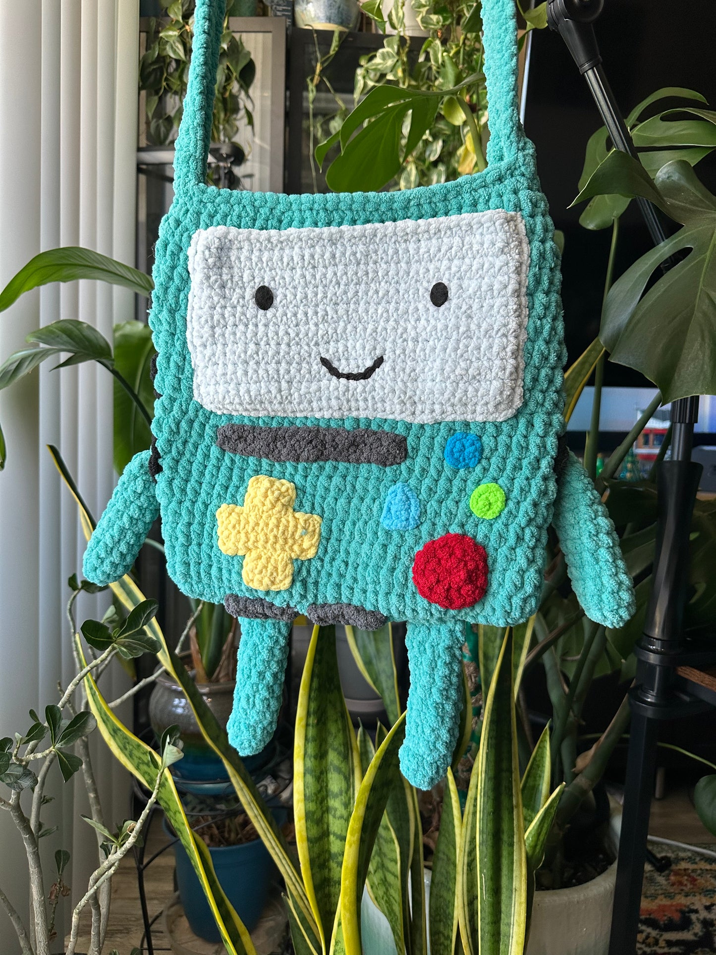 Crochet Crossbody Bag - Large  - Finished