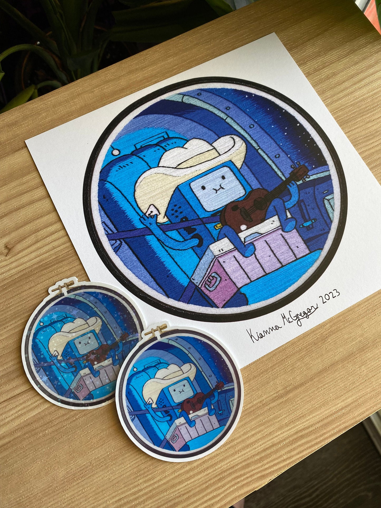 Embroidery Print & Sticker Bundle